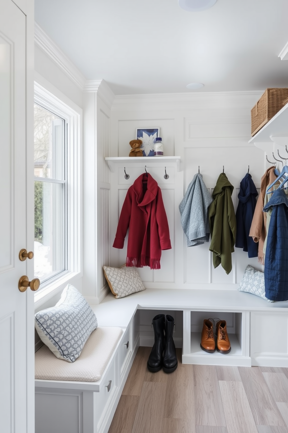 Winter Mudroom Decorating Ideas 7