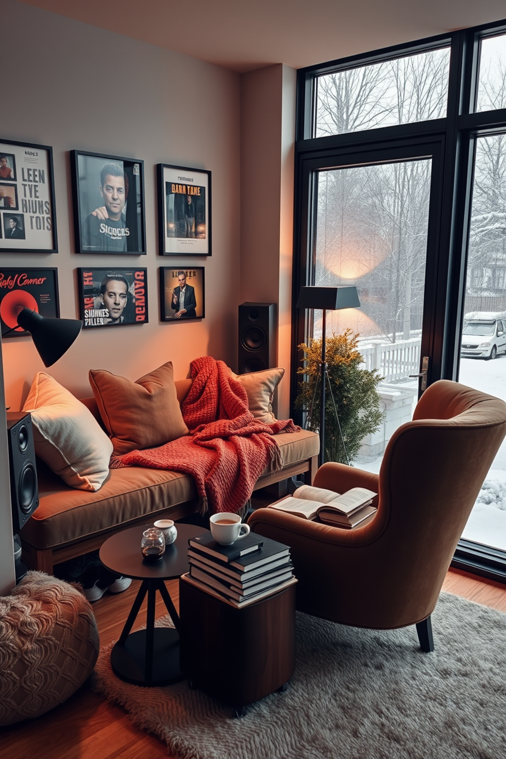 Winter Reading Nook Decorating Ideas 23