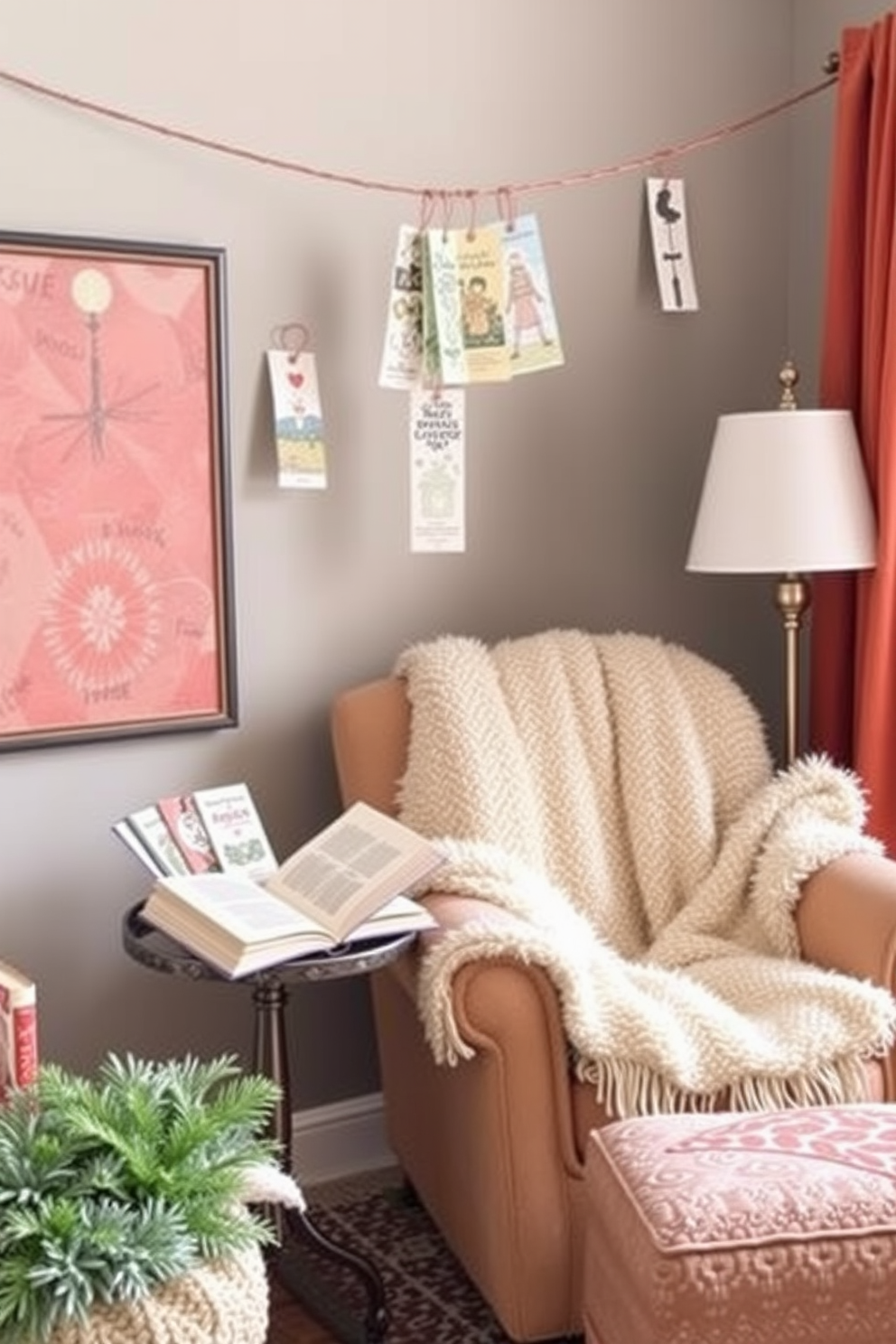 Winter Reading Nook Decorating Ideas 26