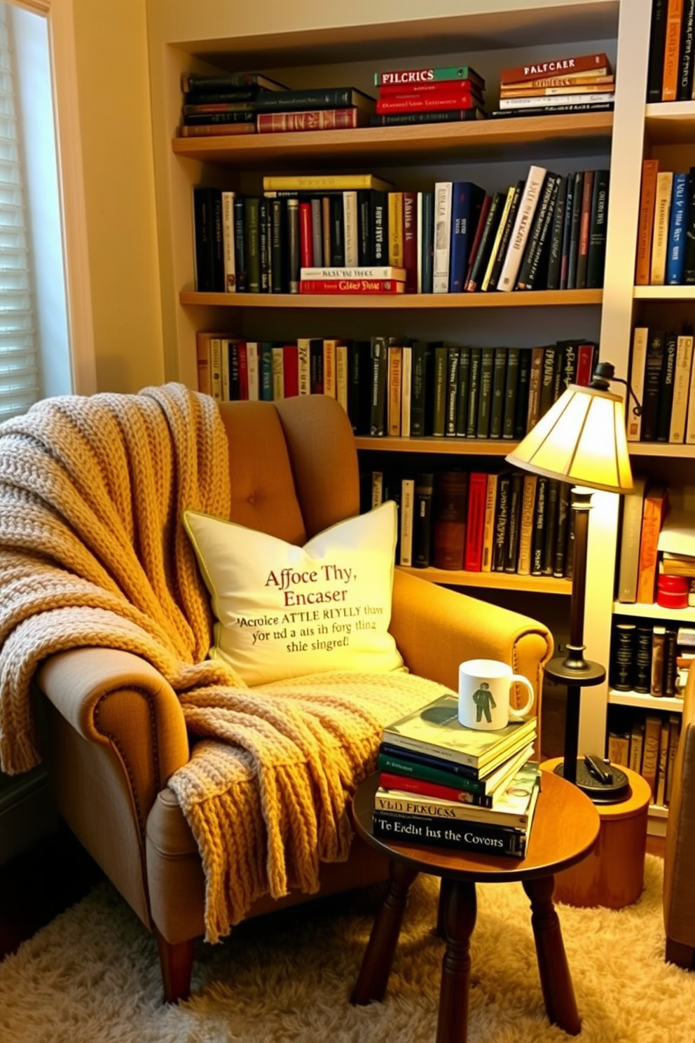 Winter Reading Nook Decorating Ideas 28