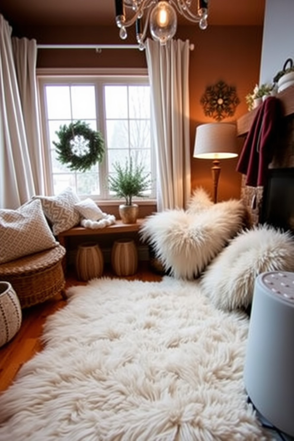 Winter Small Living Room Decorating Ideas 13