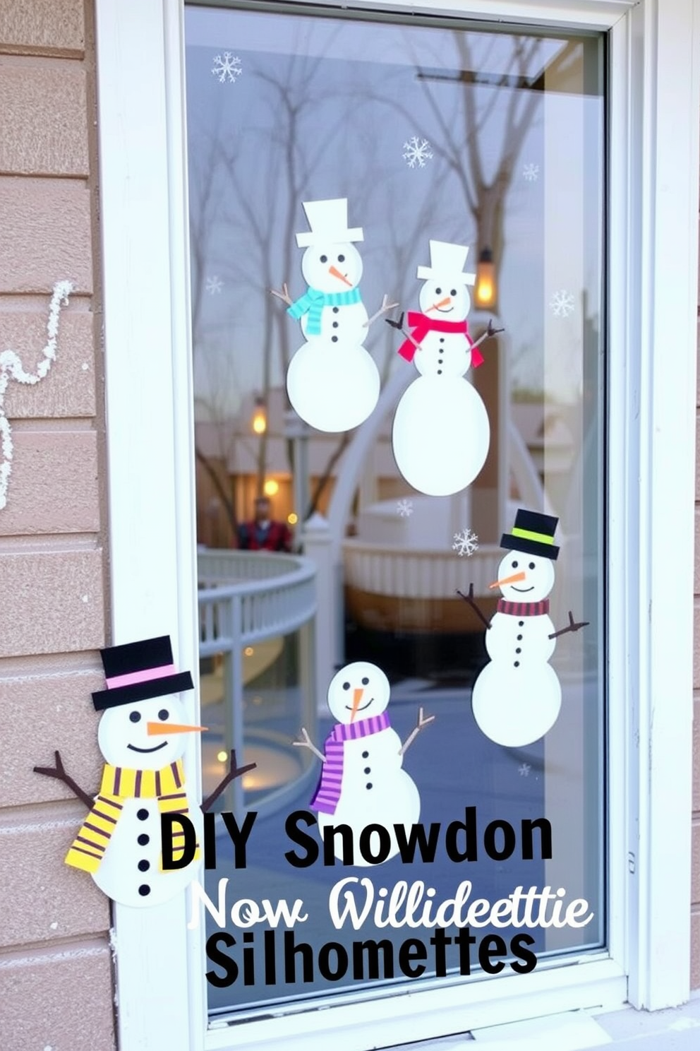 Winter Window Decorating Ideas 12