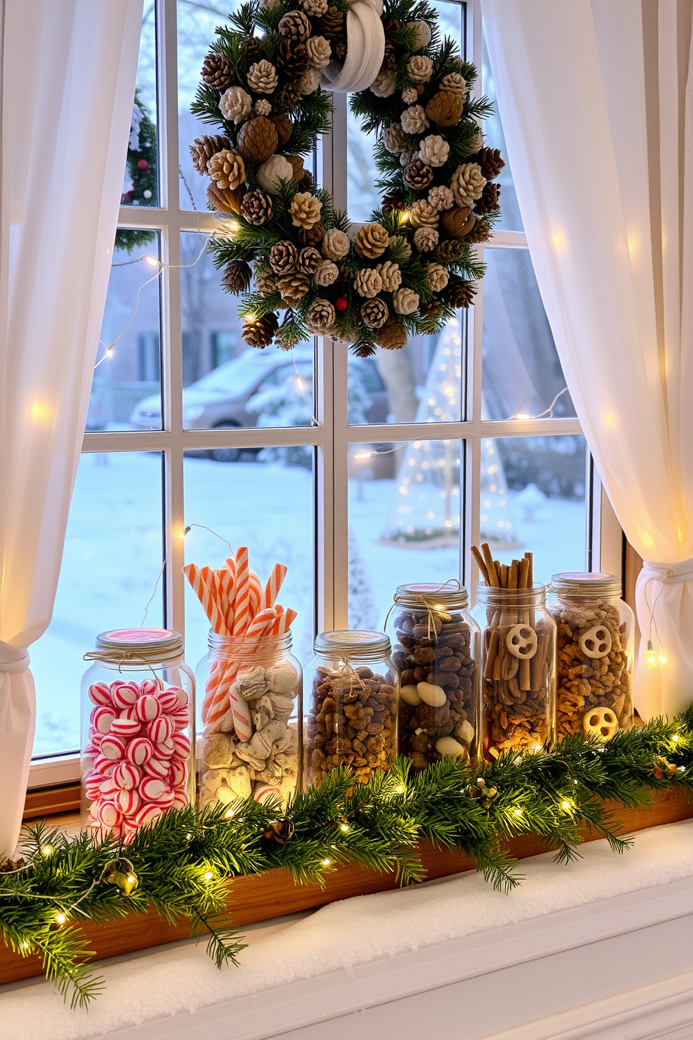 Winter Window Decorating Ideas 15