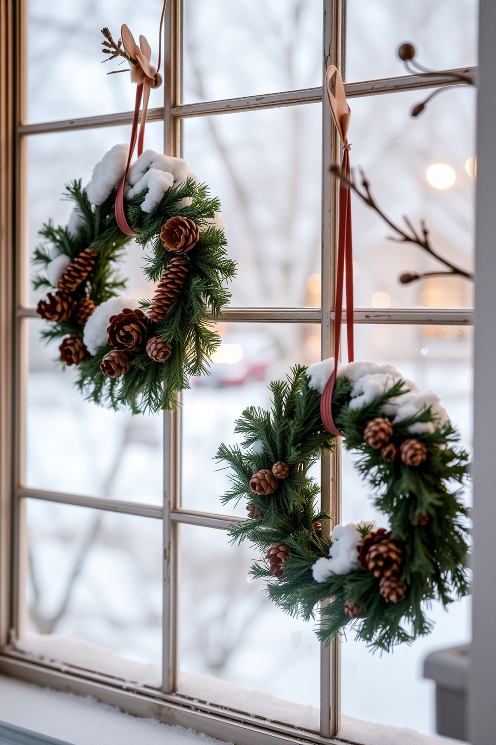 Winter Window Decorating Ideas 2