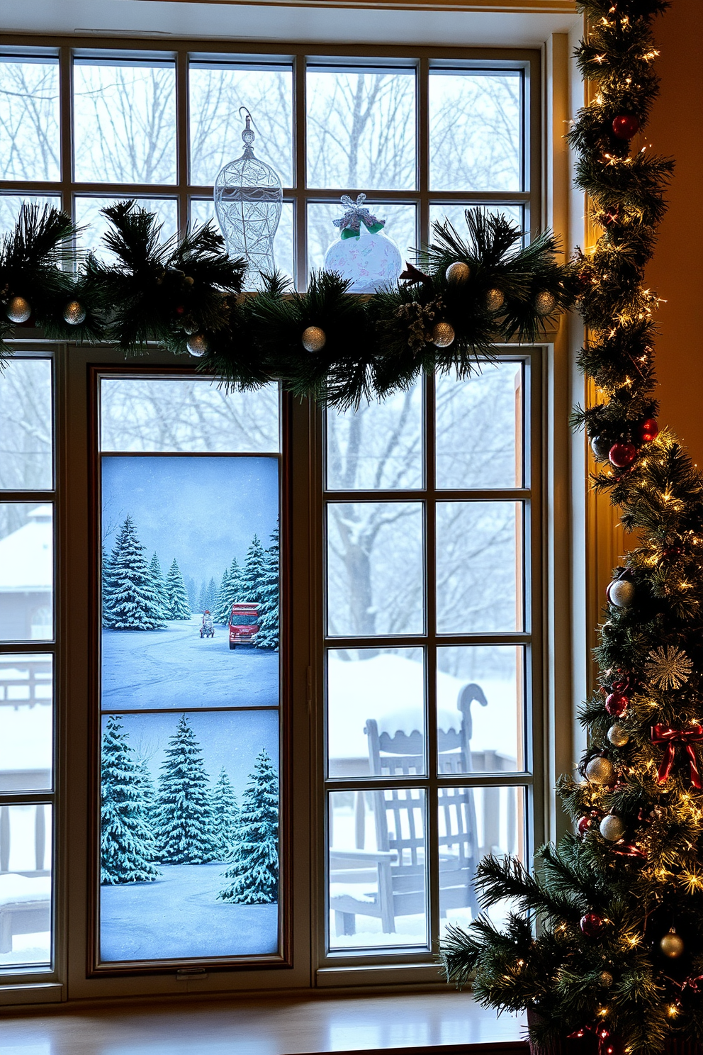 Winter Window Decorating Ideas 21