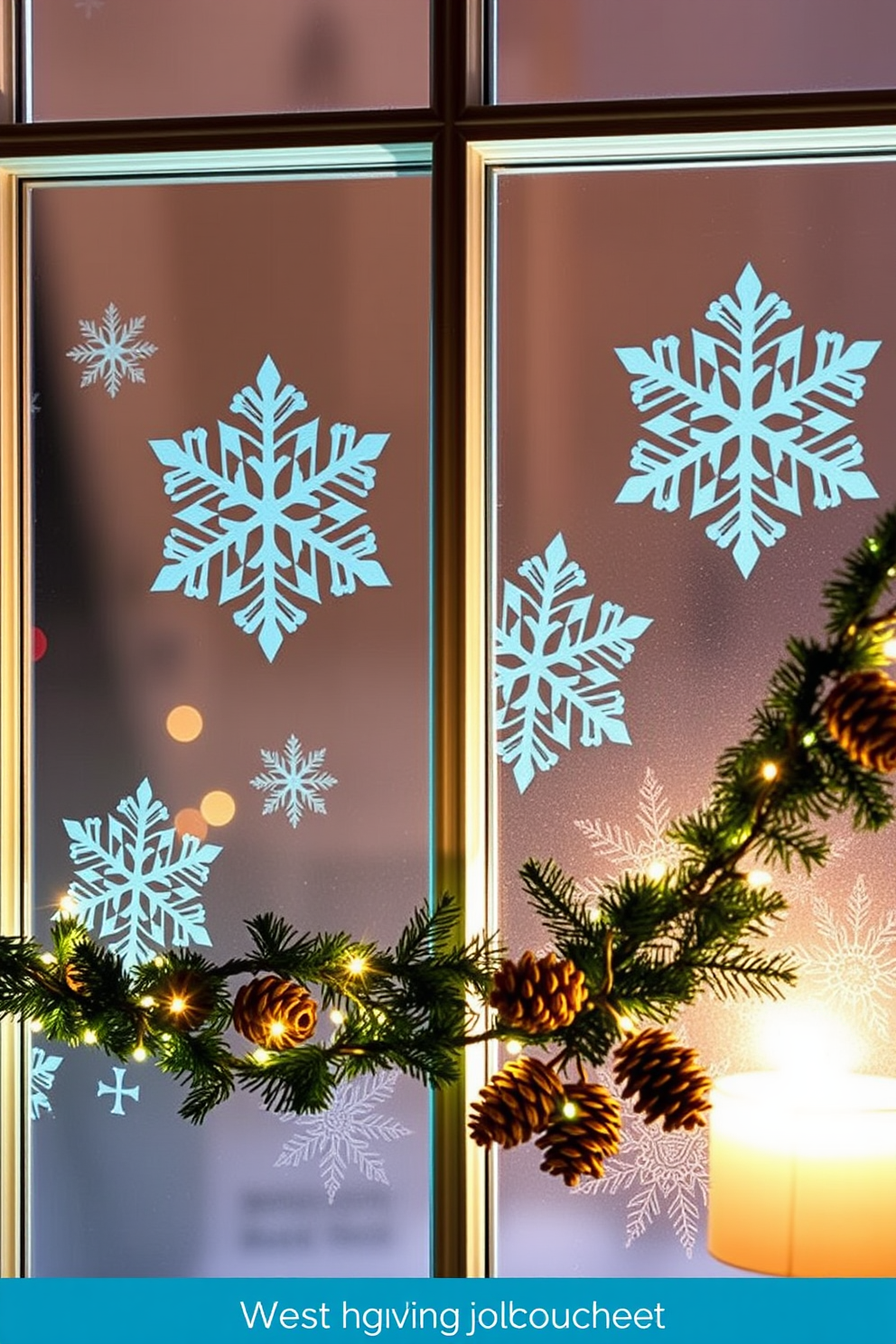 Winter Window Decorating Ideas 3