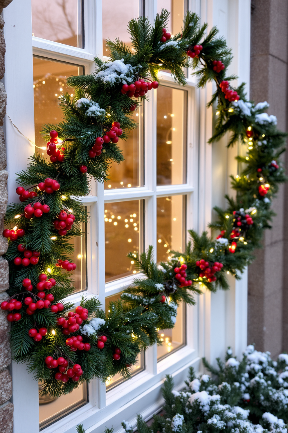 Winter Window Decorating Ideas 7